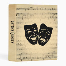 Antique Music and Theater Masks