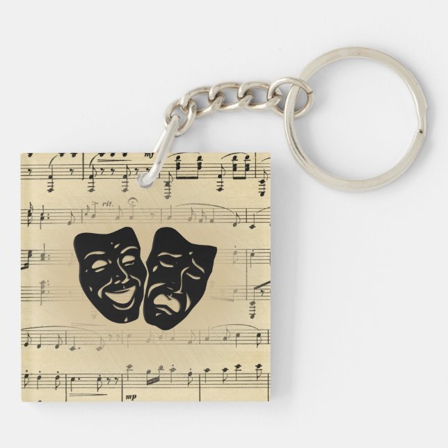 Antique Music and Theater Masks (Baksidan)