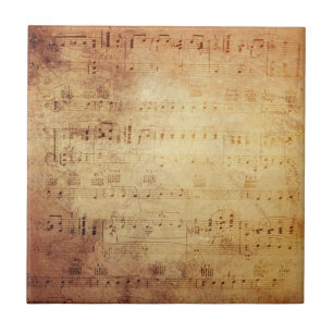 Antique Music Kakelplatta