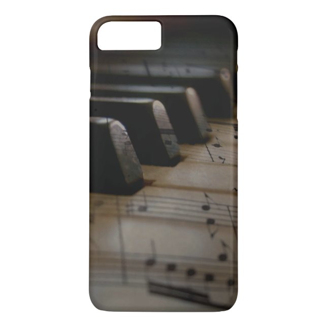Antique Music Piano Nycklar Case-Mate iPhone Skal (Baksida)