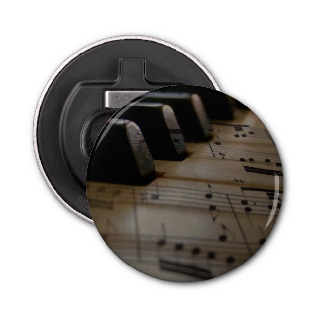 Antique Music Piano Nycklar Flasköppnare (Framsidan)