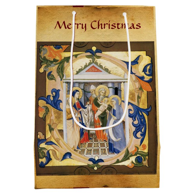 ANTIQUE NATIVITY PARCHMENT (Baksidan)