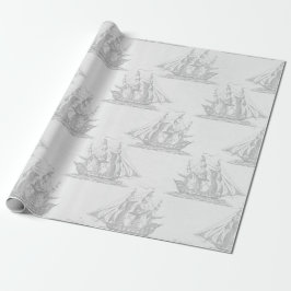 Antique Nautical Presentpapper
