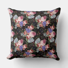 Antique Nostalgic Redouté Ro och Lilacs Kudde