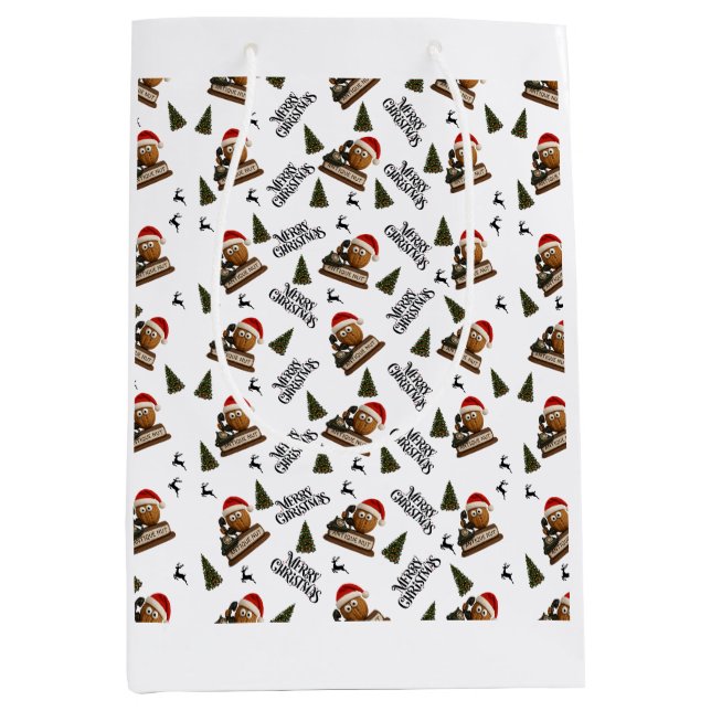 Antique Nut Christmas Wrapping Paper (Framsidan)