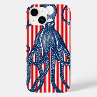 Antique Octopus på Red White Rand