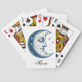 Antique of moon drawing casinokort