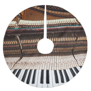 Antique Old Cont Piano Photo Julgransmatta Borstad Polyester