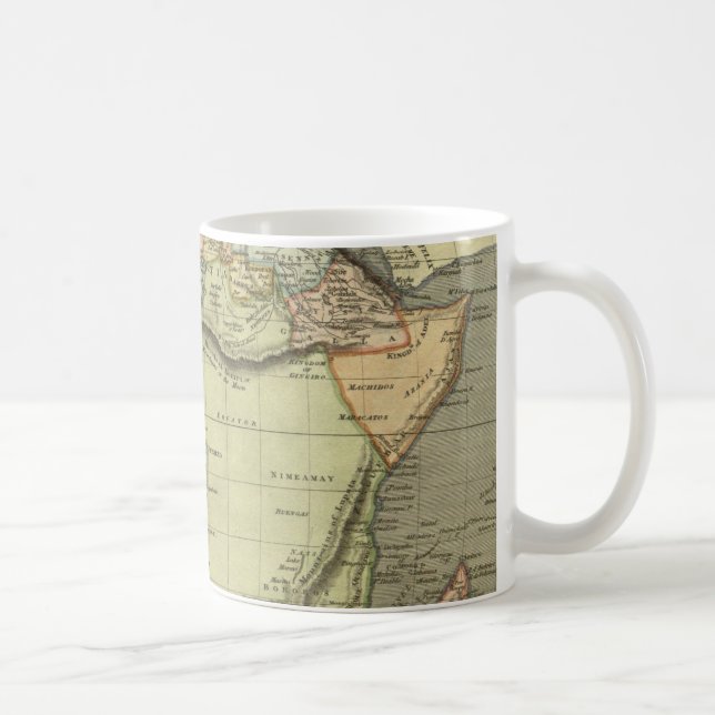 Antique Old Karta Inspired Kaffemugg (Höger)