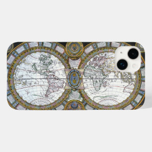 Antique Old World Map av Claude Auguste Berey