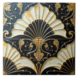 Antique opulence kakelplatta