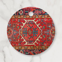 Antique Oriental Persian Matta Personlig Gåvor Etiketter