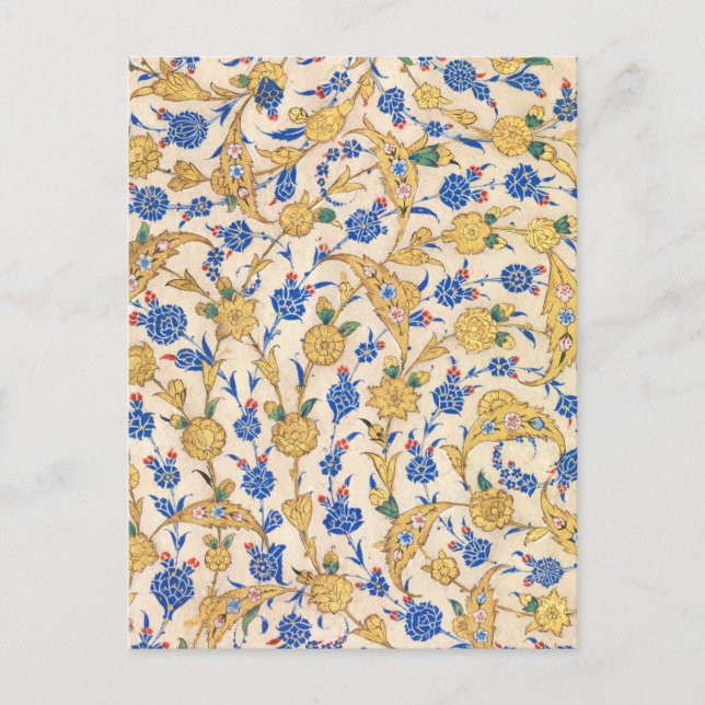 Antique Oriental Sultan Design Vykort (Framsida)