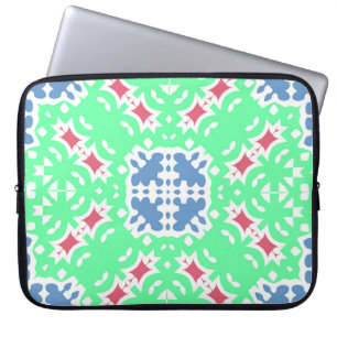 Antique ornate tiles talavera mexico. Uppsättning Laptop Fodral