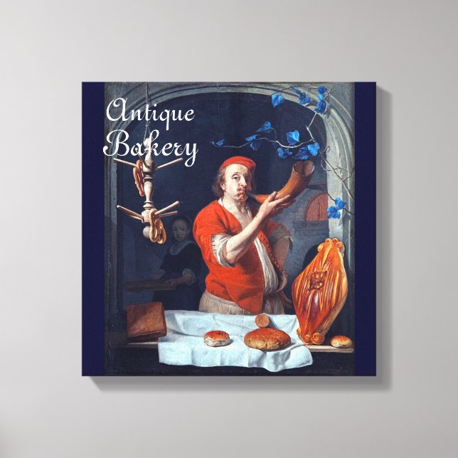 ANTIQUE OVEN BAKER,BAKERY BREAD SHOP CANVASTRYCK (Framsida)