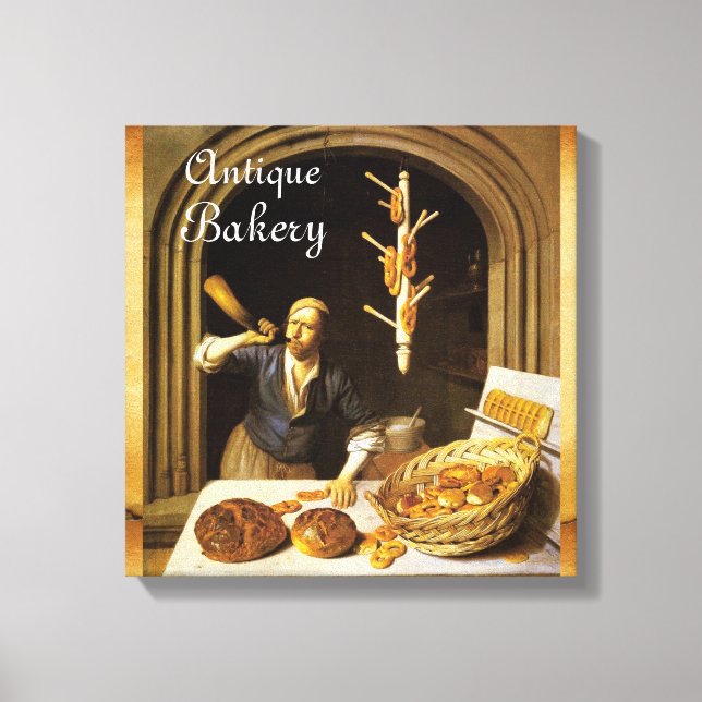 ANTIQUE OVEN BAKER,BAKERY BREAD SHOP CANVASTRYCK (Framsida)