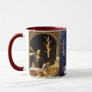 ANTIQUE OVEN BAKER,BAKERY BREAD SHOP MUGG