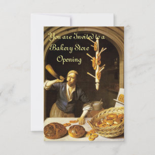 ANTIQUE OVEN BAKERY BREAKFEAST PARTY OSA INBJUDNINGAR