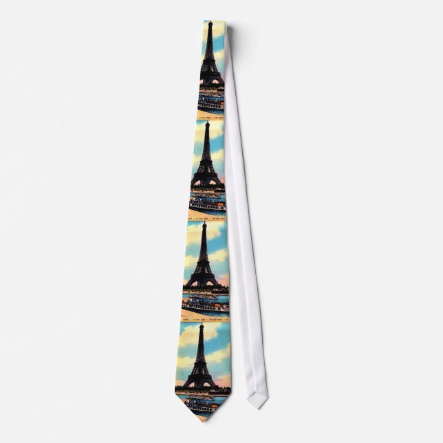 Antique Paris Fransk Chic Eiffel Torn Slips (Framsida)