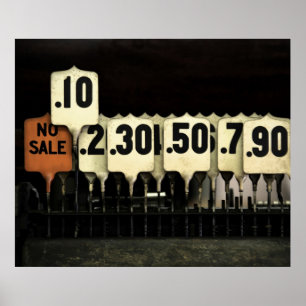 Antique Pengarar Register Poster