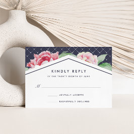 Antique Peony OSA kort | och flottan