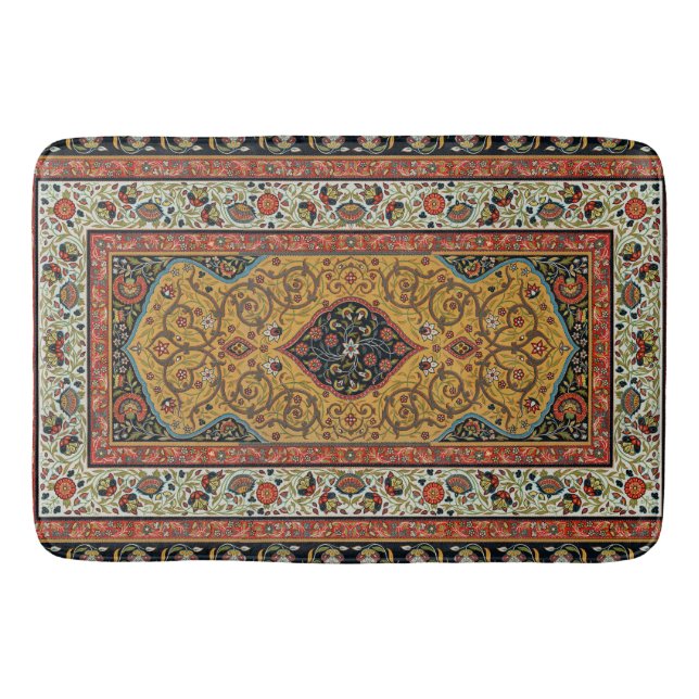 Antique Persian Carpet Elegant Design Badrumsmatta (Framsidan)
