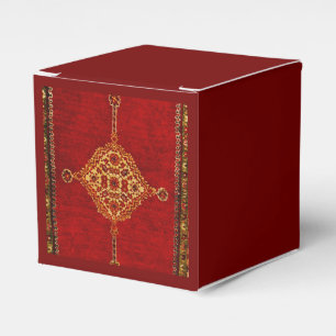 Antique Persian matta mönster Presentaskar