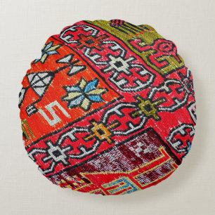 Antique Persian, Mönster, Carpet Rund Kudde