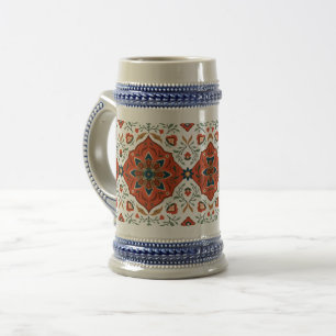 Antique Persian Turkiska Matta-kaffe Mugg