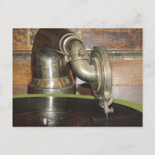 Antique Phonograph Vykort