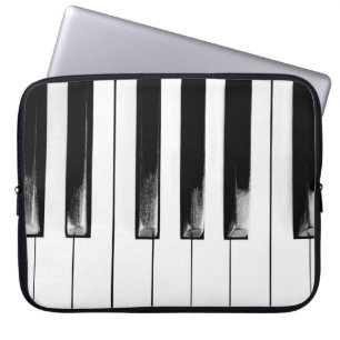 Antique Piano Nycklar Laptop Fodral