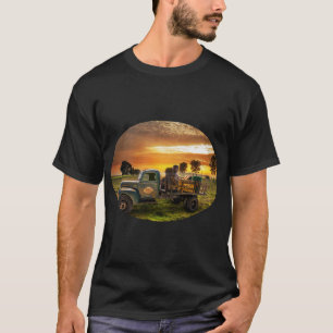 Antique Pickup in Countryside T Shirt