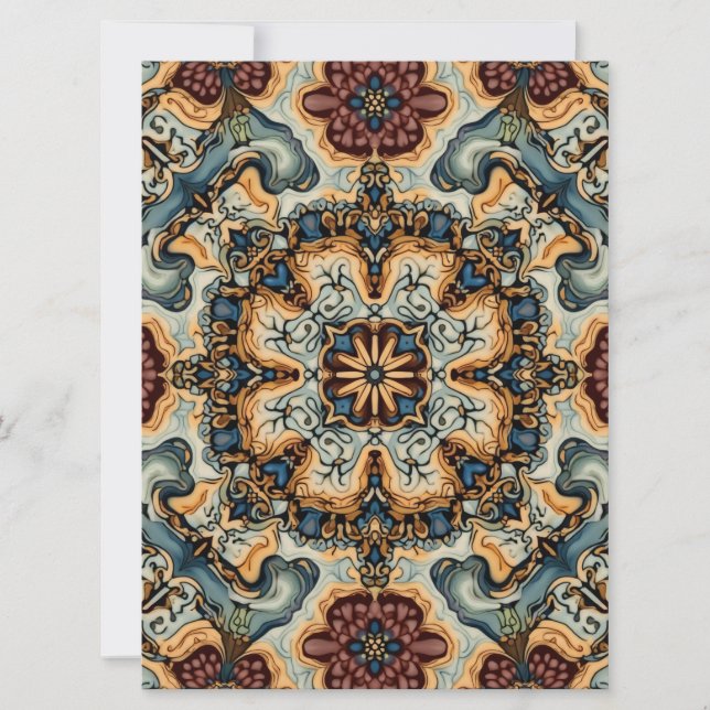 Antique picnic-mat inbjudningar (Framsida)