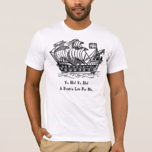 Antique Pirat Frakt T-shirt