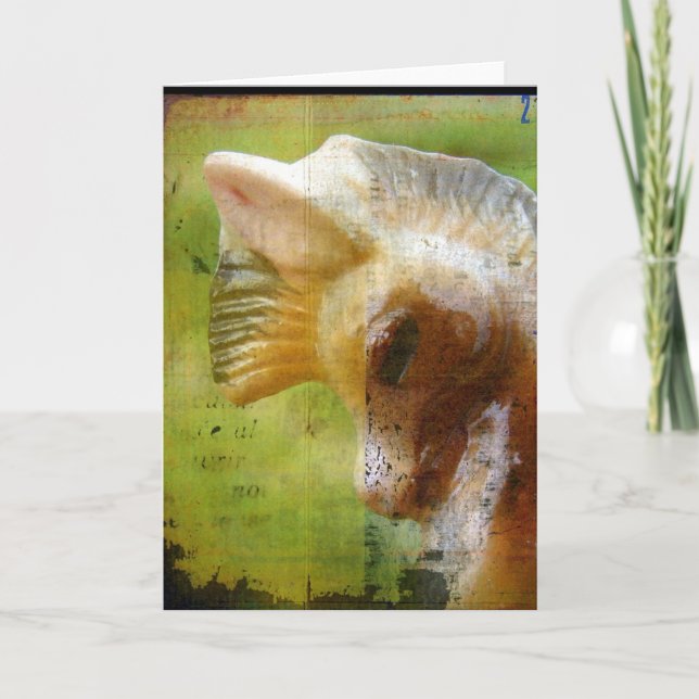 Antique Pony Kort (Framsida)