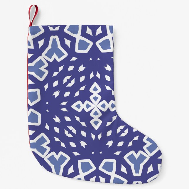 Antique portuguese azulejo ceramic. Original desig Liten Julstrumpa (Framsidan)