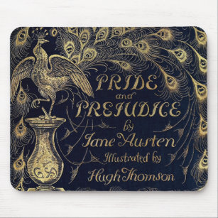 Antique Pride and Prejudice Peacock Edition Cover Musmatta