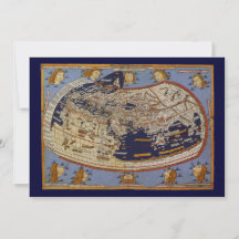 Antique Ptolemaic World Map, Johannes of Arnsheim