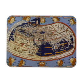 Antique Ptolemaic World Map, Johannes of Arnsheim Magnet