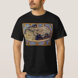 Antique Ptolemaic World Map, Johannes of Arnsheim T-shirt