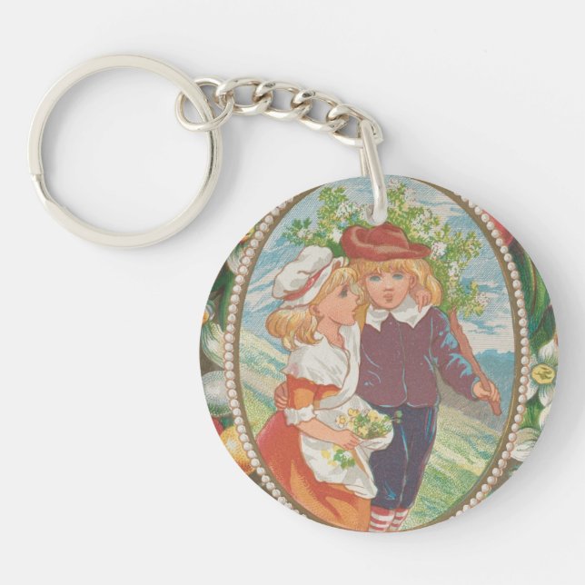 Antique Quirky Valentine, Victorian Era, 1874 (Framsidan)