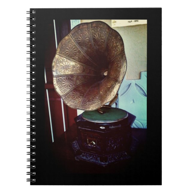 Antique Radio Anteckningsbok (Framsidan)