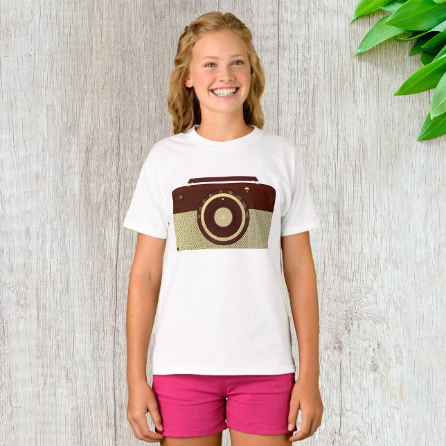 Antique Radio Girls T-Shirt (Skapare uppladdad)