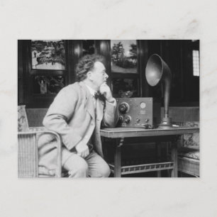 Antique Radio, tidigt 1900-talet Vykort