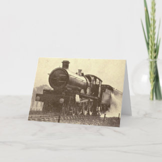 Antique Railmotor card Kort
