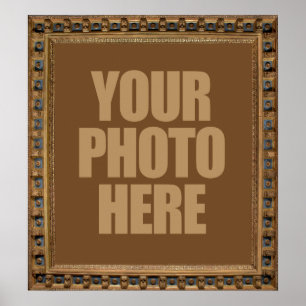Antique Ram med DIN PHOTO-poster Poster