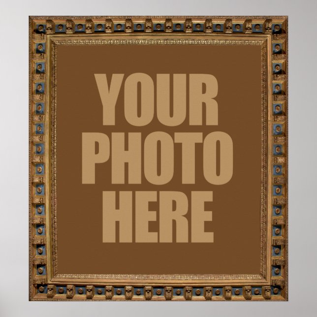 Antique Ram med DIN PHOTO-poster Poster (Framsidan)