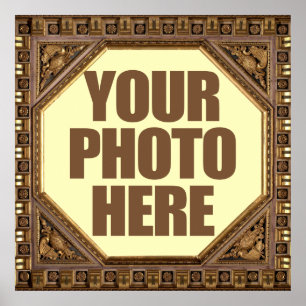 Antique Ram med DIN PHOTO-poster Poster