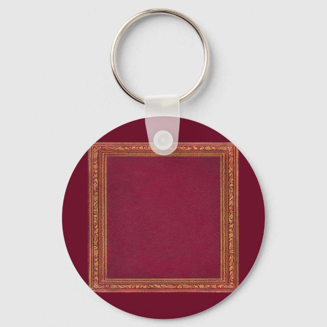 Antique Red Keychain Nyckelring (Framsida)