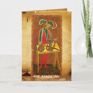 ANTIQUE RENAISSANCE TAROT 1 / MAGICIAN KORT